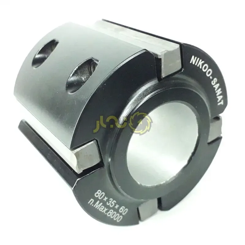 توپی فرز پرداخت ژیلتی قطر 8 سانت ارتفاع 6 سانت شفت 35 کد 806035-541