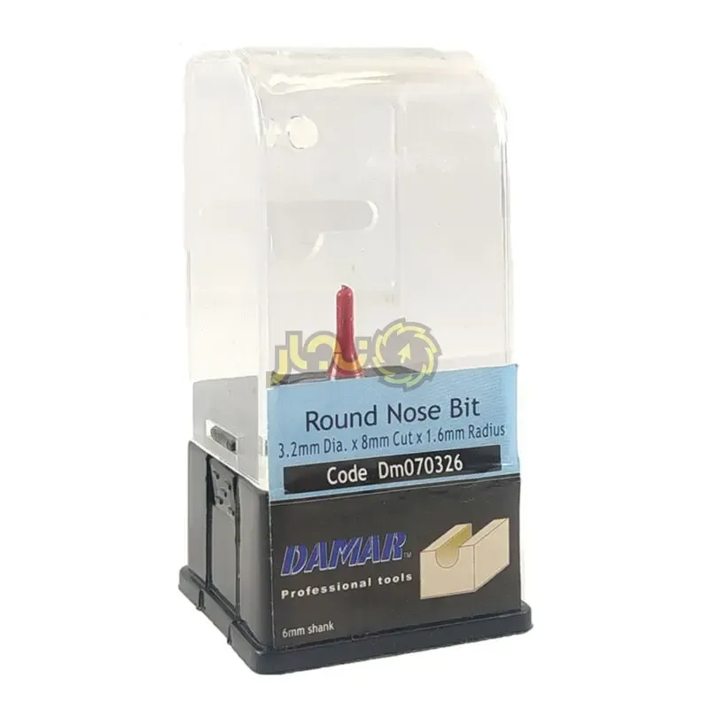 تیغ انگشتی قطر 3/2 کارگیر 8 شفت 6 دامار DM070326