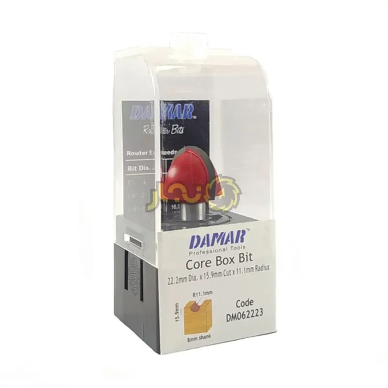 تیغ انگشتی قطر 22/2 کارگیر 15/9 دامار DM062223