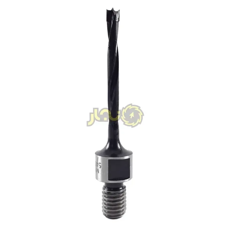 مته سه نیش ته پیچ دار قطر 5 راستگرد کد T054310-803
