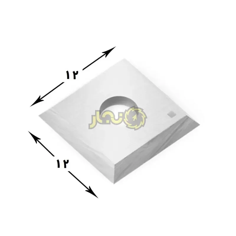 تیغچه چهارگوش 1/5*12*12 چهار لب تیز کد 121215