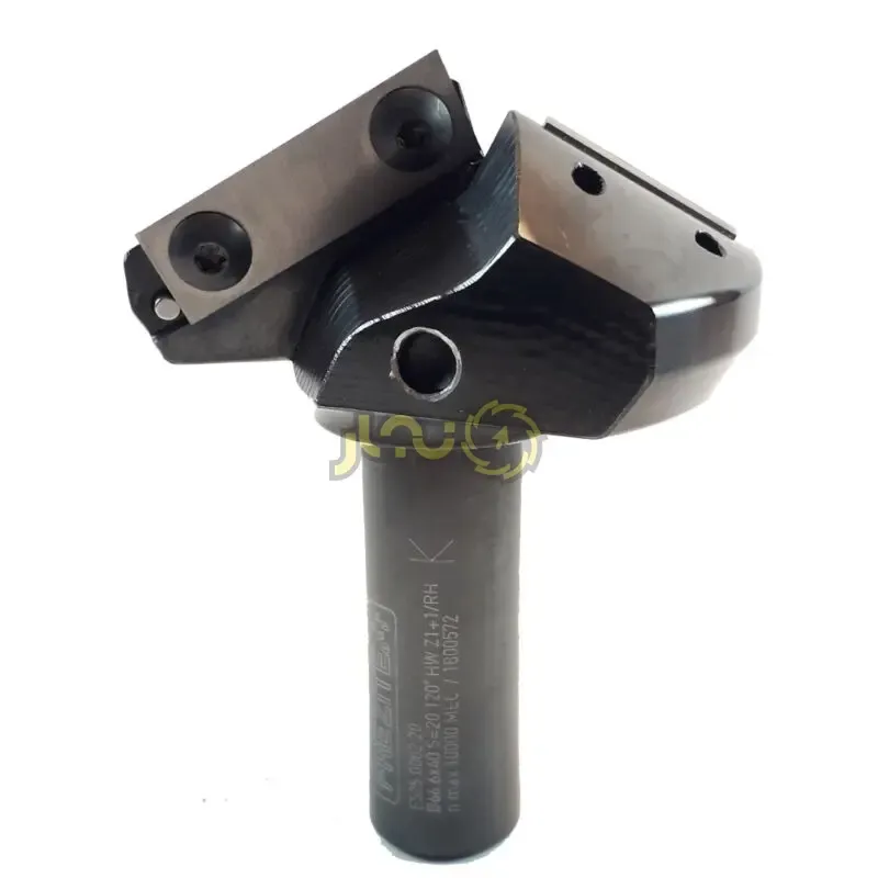 فرز وی 120 درجه تعویضی دو تیغ کد E525.0082.20