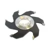 قیمت و خرید توپی فرز شیارزن کارگیر 6 شش پر تورنادو کد T1250635-06