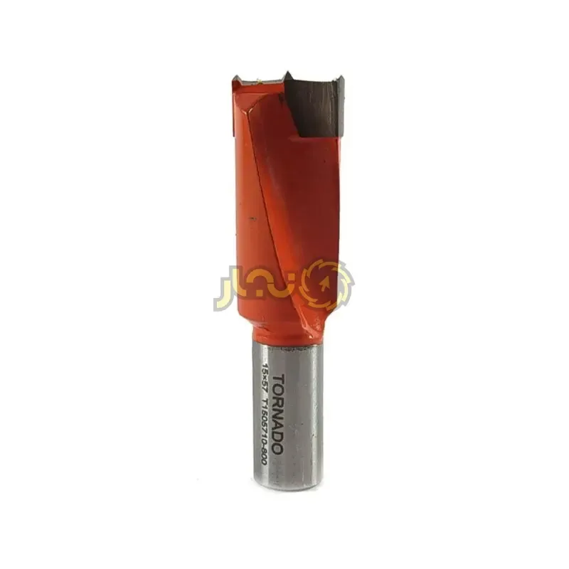مته سه نیش 15 چپگرد کوتاه تورنادو T1505710-800