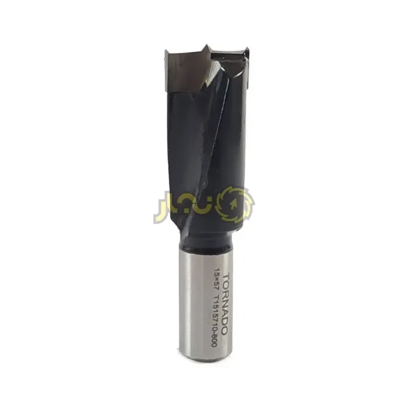 مته سه نیش 15 راستگرد کوتاه تورنادو T1515710-800