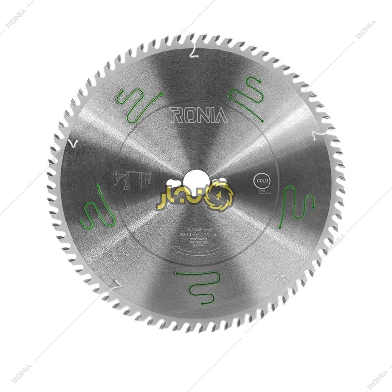 تیغ اره پانل بر 72 دندانه قطر 350 رونیا مدل RBS-BS3507230T