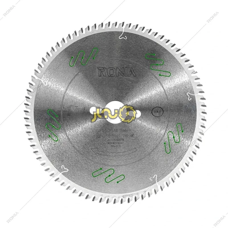 تیغ اره ام دی اف بر 80 دندانه قطر 250 رونیا مدل RSB-IM2508030T