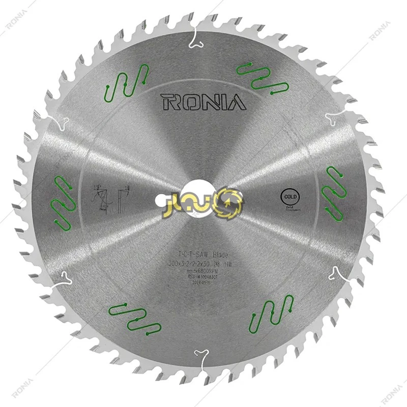 تیغ اره چوب بر 48 دندانه قطر 300 رونیا مدل RSB-IW3004830T