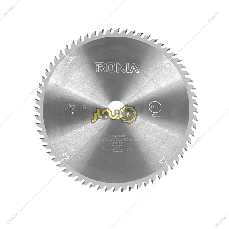 تیغ اره ام دی اف بر 64 دندانه قطر 230 رونیا مدل RSB-PW23064254T