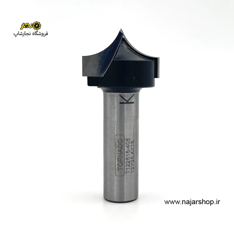 تیغ کف تراش قطر 38 کارگیر 20 شفت 12 سه پر