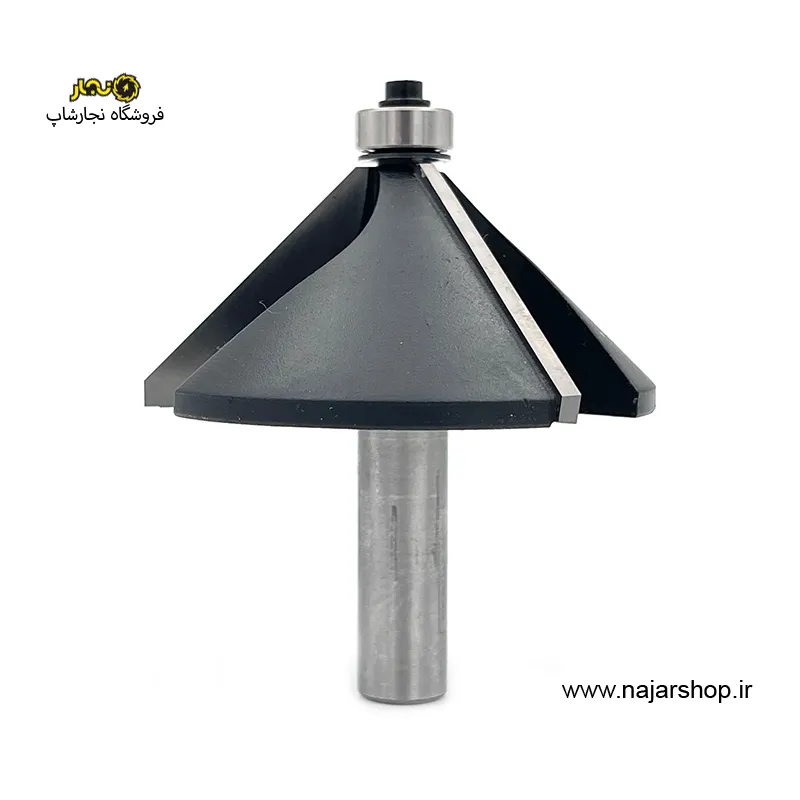 تیغ وی بلبرینگی 45 درجه سه پر قطر 67 کارگیر 38 شفت 12